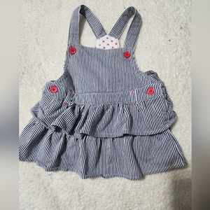 Healthtex blue and white striped jumper 6-9 month